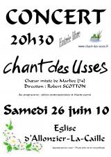 26 juin 2010 - Concert à Allonzier-La-Caille